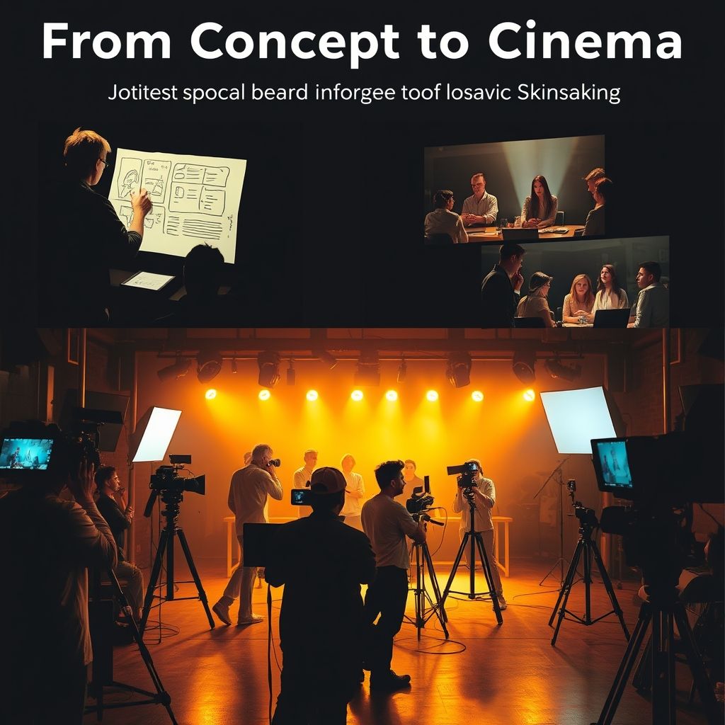 จากแนวคิดสู่ภาพยนตร์: ขั้นตอนสำคัญ